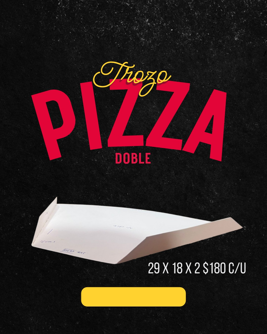 Slide pizza doble