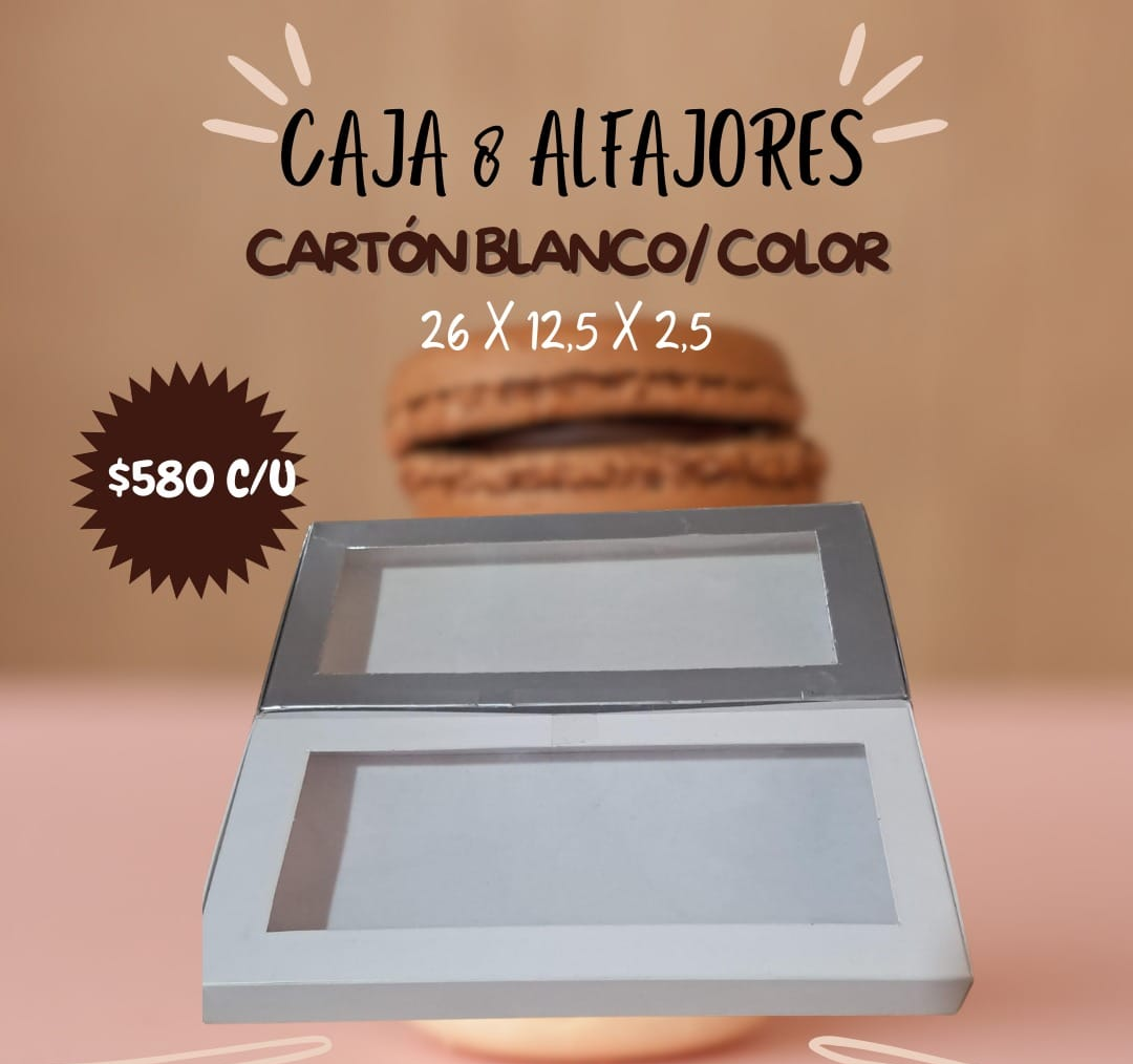 Caja 8 alfajor