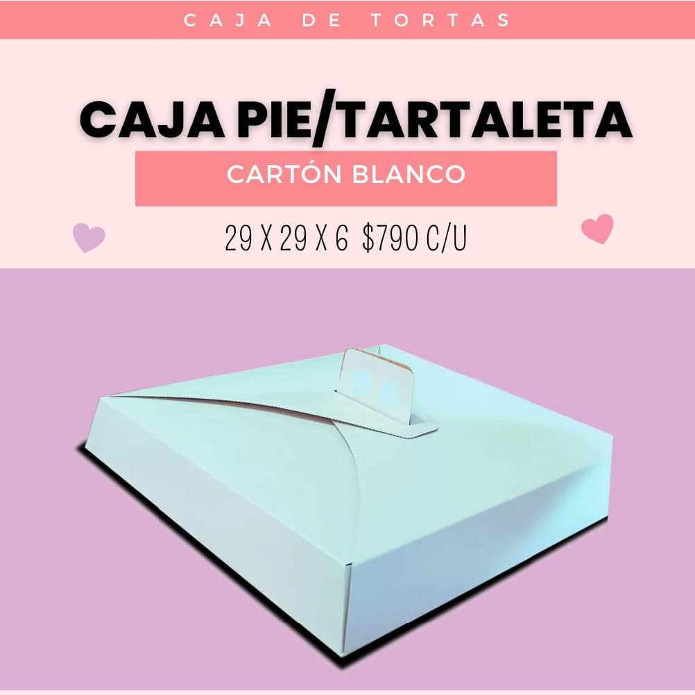 Caja Pie / Tartaleta