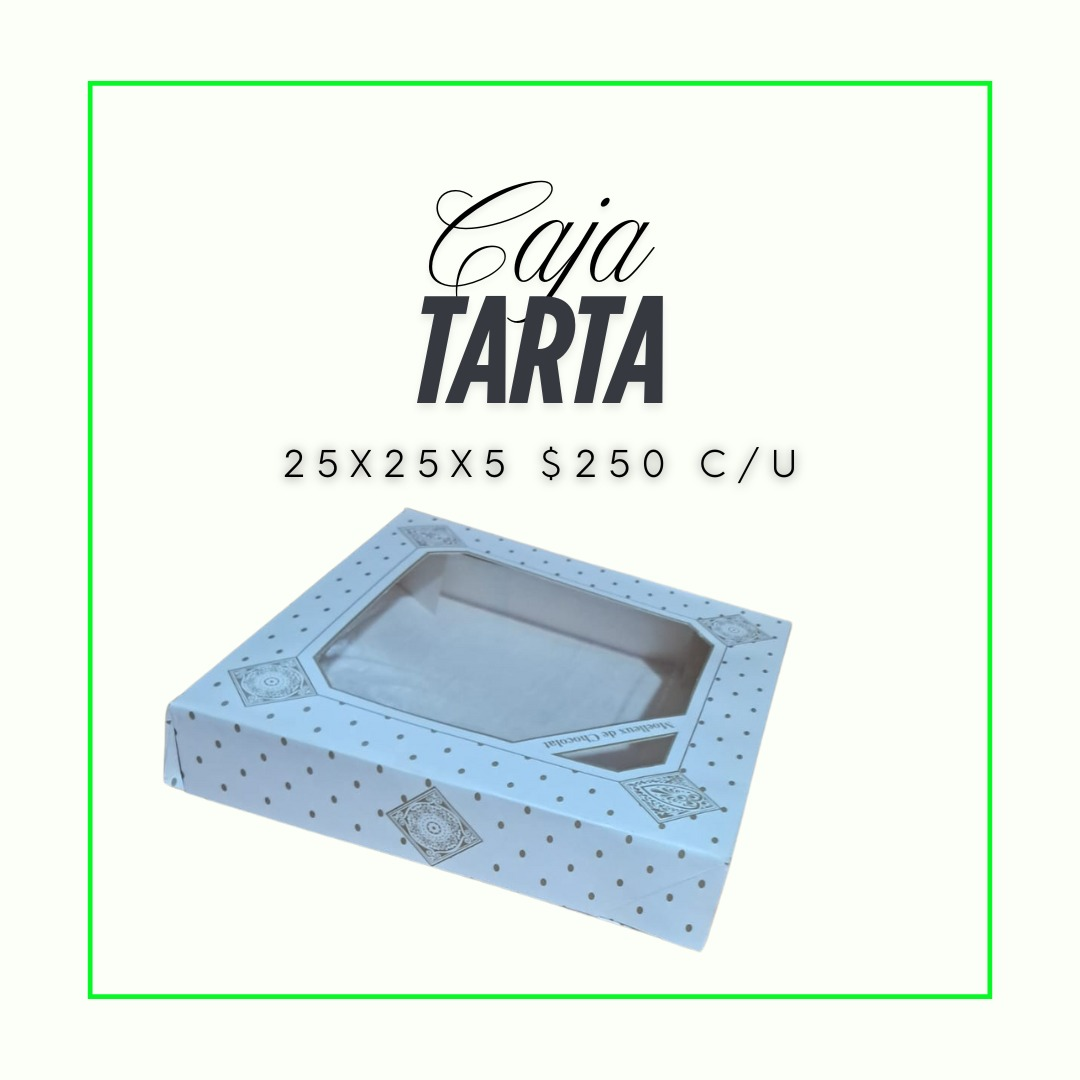 Caja tarta
