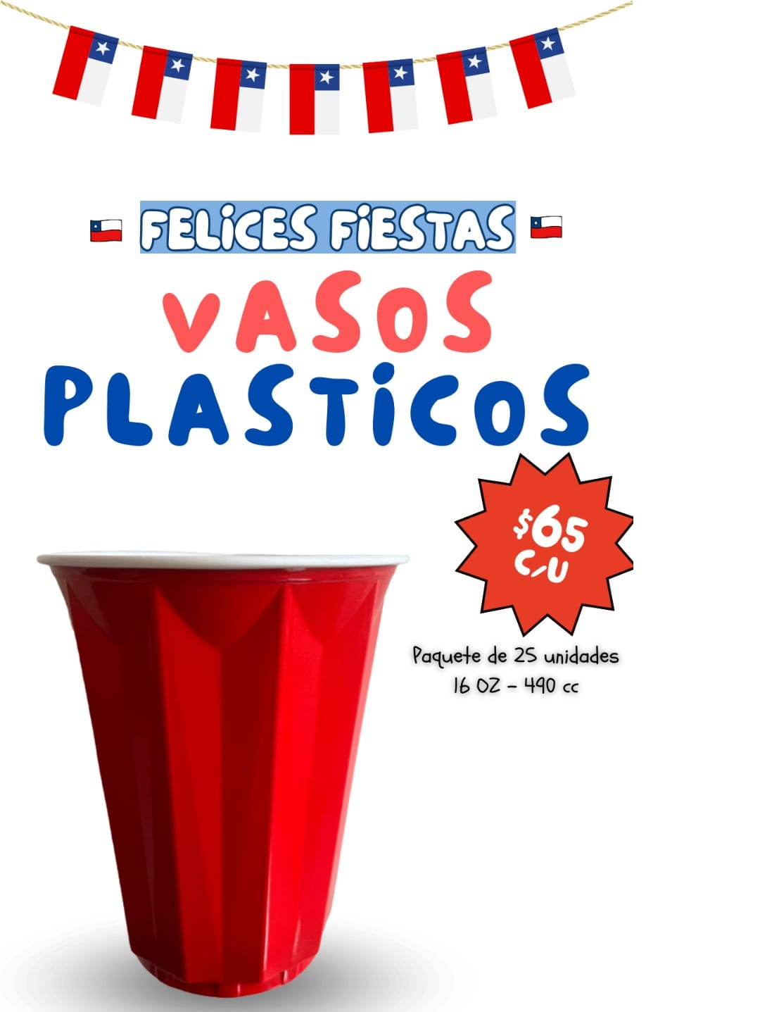 Vaso rojo