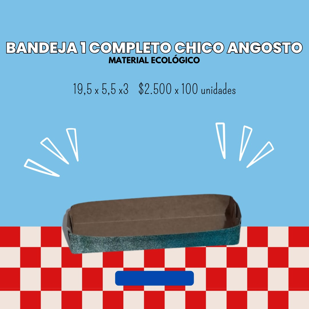 Bandeja 1 completo chico angosto