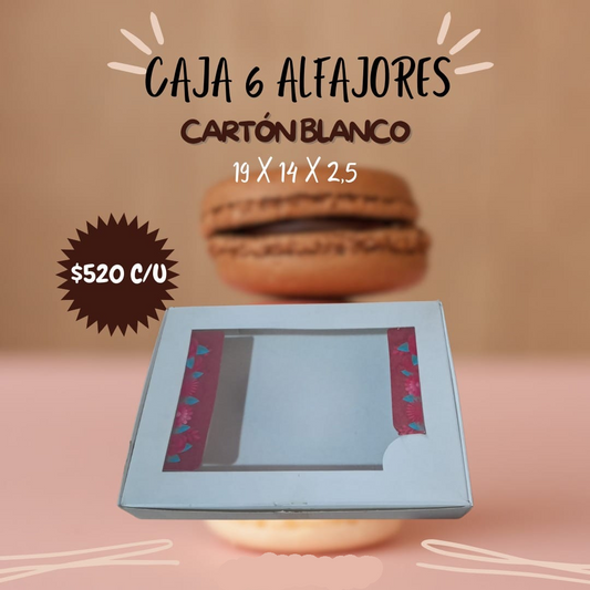 Caja 6 alfajor