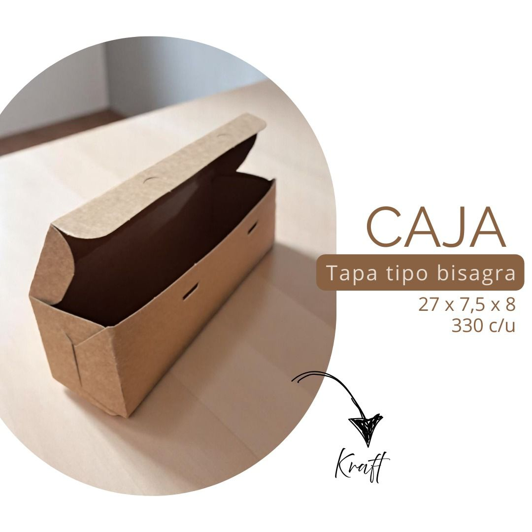 Caja tapa bisagra kraft