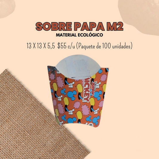 Sobre papa M2 cartón ecológico