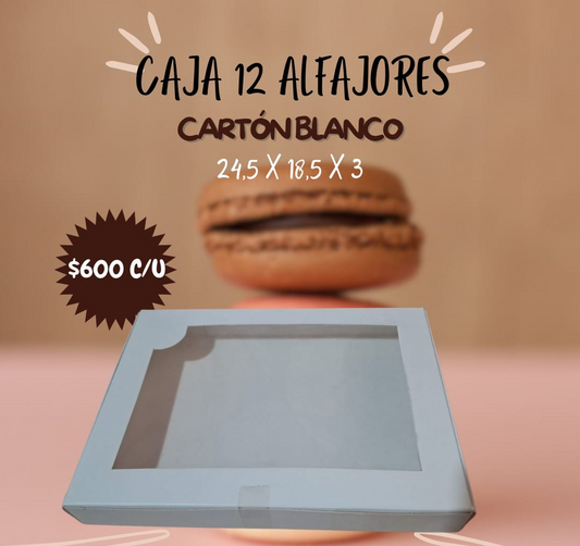 Caja 12 alfajor