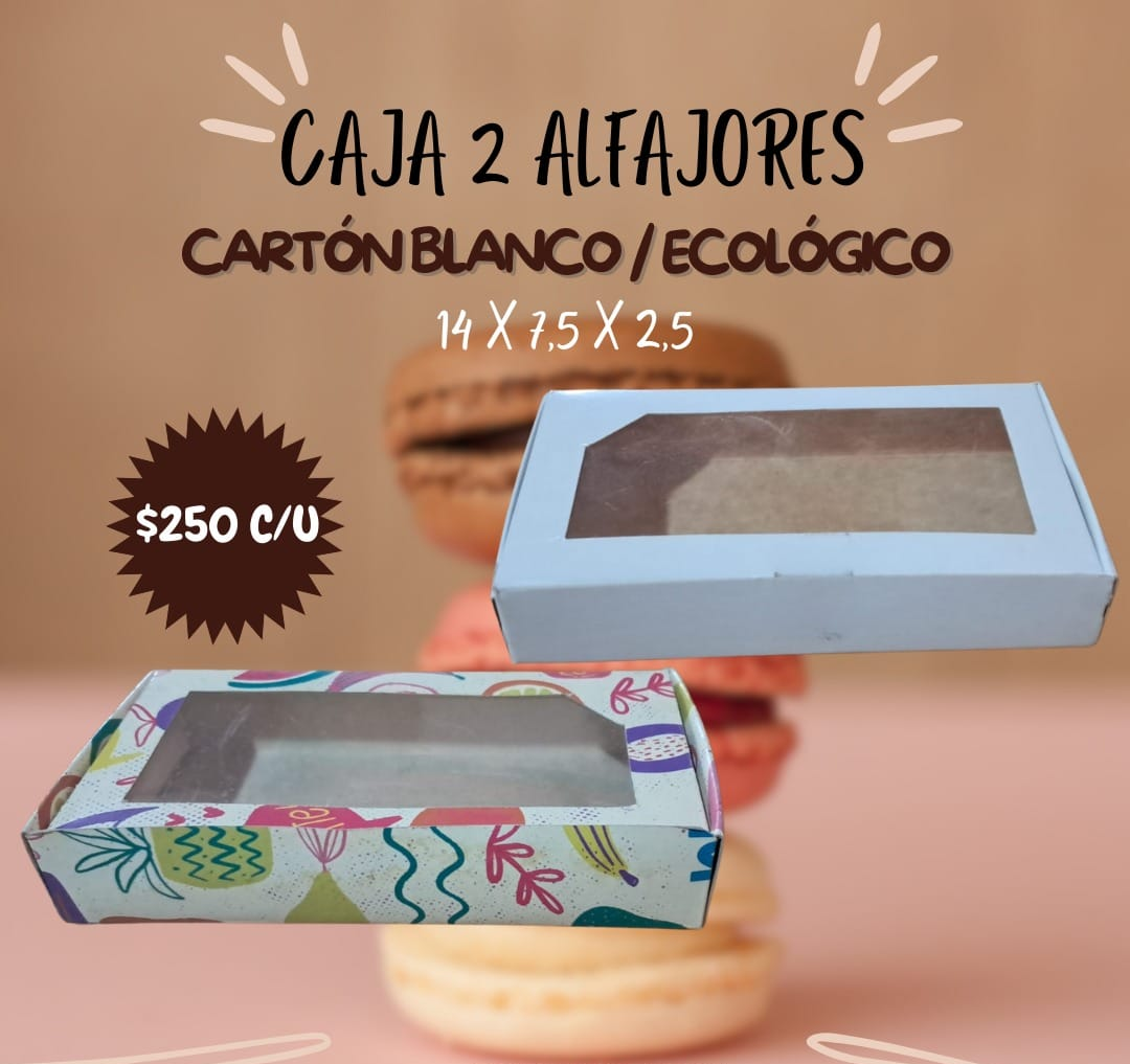 Caja 2 Alfajores