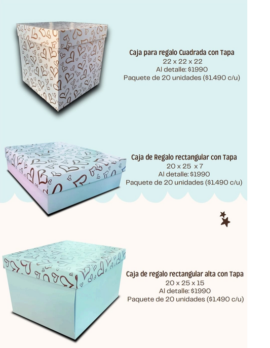Caja sin visor