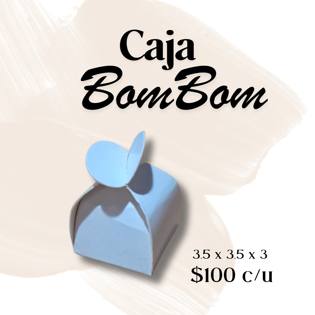 Caja Bom Bom 3,5x3,5x3