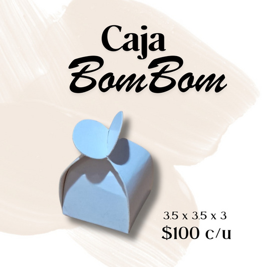 Caja Bom Bom 3,5x3,5x3