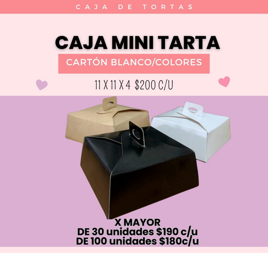 Caja Mini Tarta